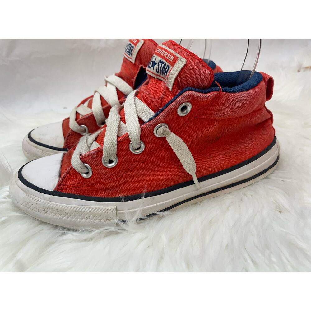 Converse Chuck Taylor High Top Slip On Red Boy's 2